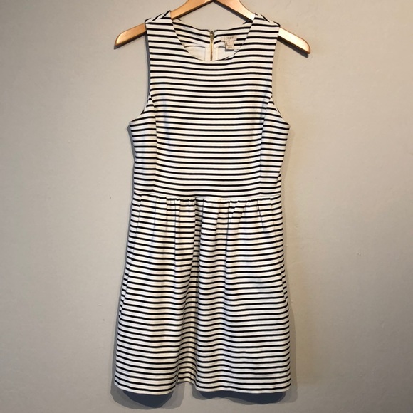 J. Crew Dresses & Skirts - J. Crew Stripped Black and White Dress